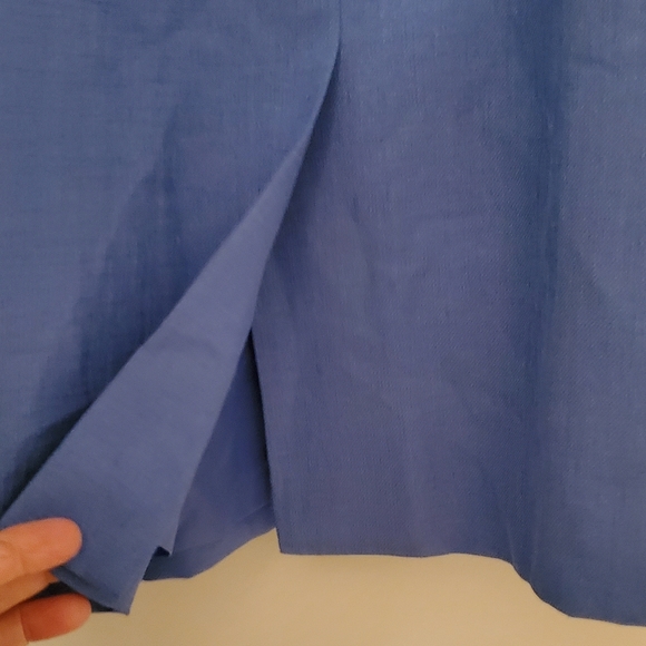 Kasper Blue Suit Size 10 Skirt Jacket Classy Feminine Party Office Wedding NWT - Picture 3 of 12